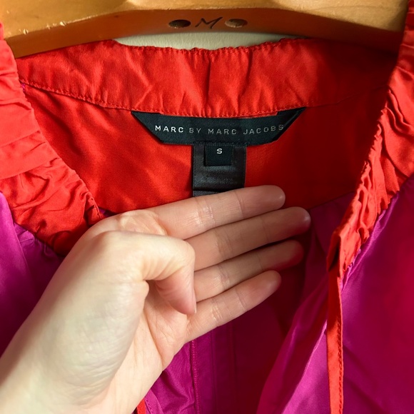 Marc by Marc Jacobs Silk Colorblock Top - Picture 3 of 7